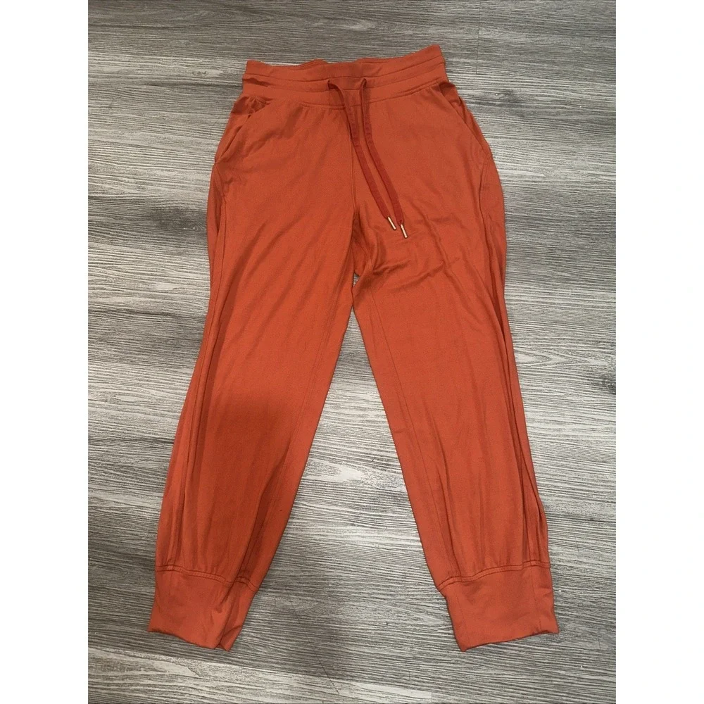 Lululemon‎ ready to rulu jogger Size 4 Rust Brown High Rise